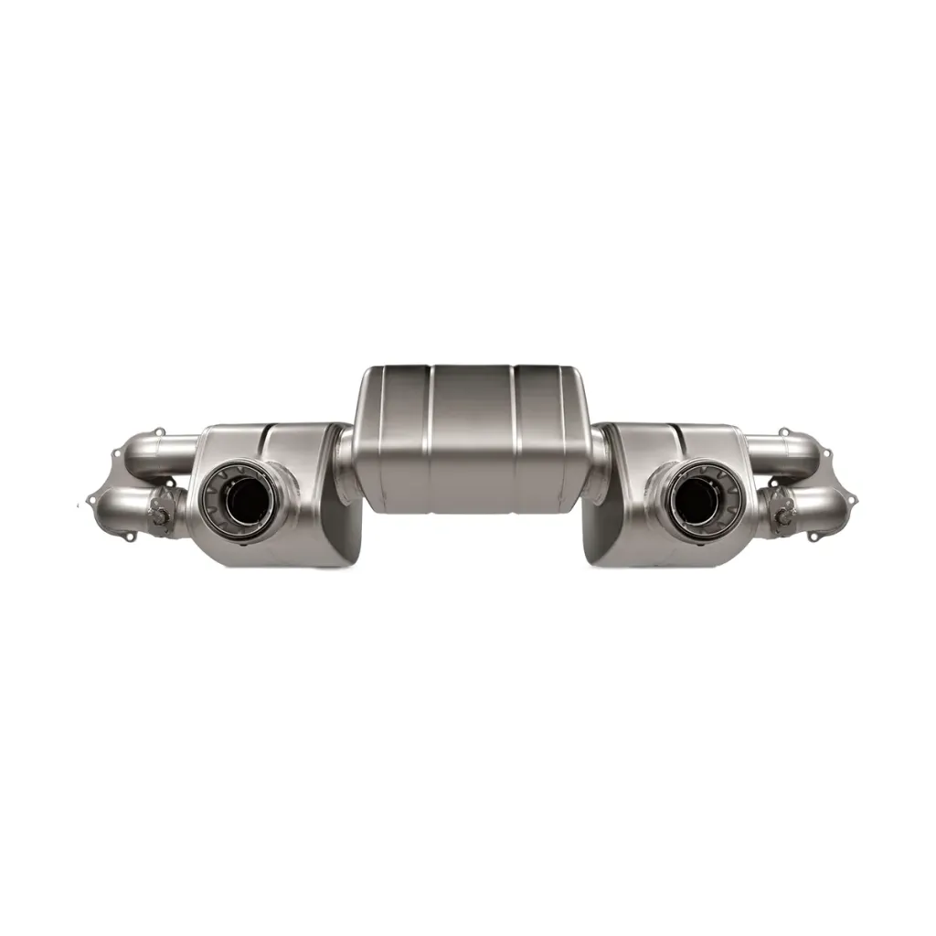 Escape Slip-On Race Line Akrapovič de titanio para Porsche Boxster 718 (S-PO/TI/18/1)