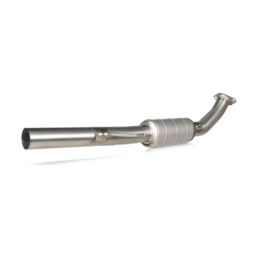 Link pipe Evolution Akrapovič de acero inoxidable para Toyota Yaris