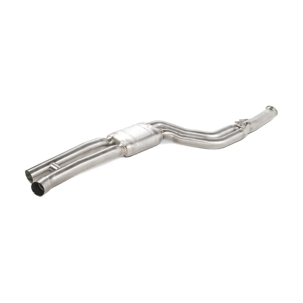 Link pipe Akrapovič de acero inoxidable para BMW 4 Serie G22, G23, G26