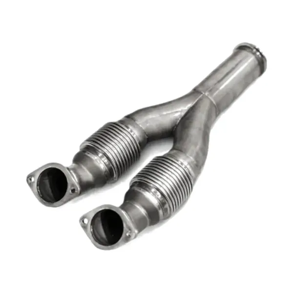Link pipe Akrapovič Stainless Steel for Nissan GT-R R35 Spec V
