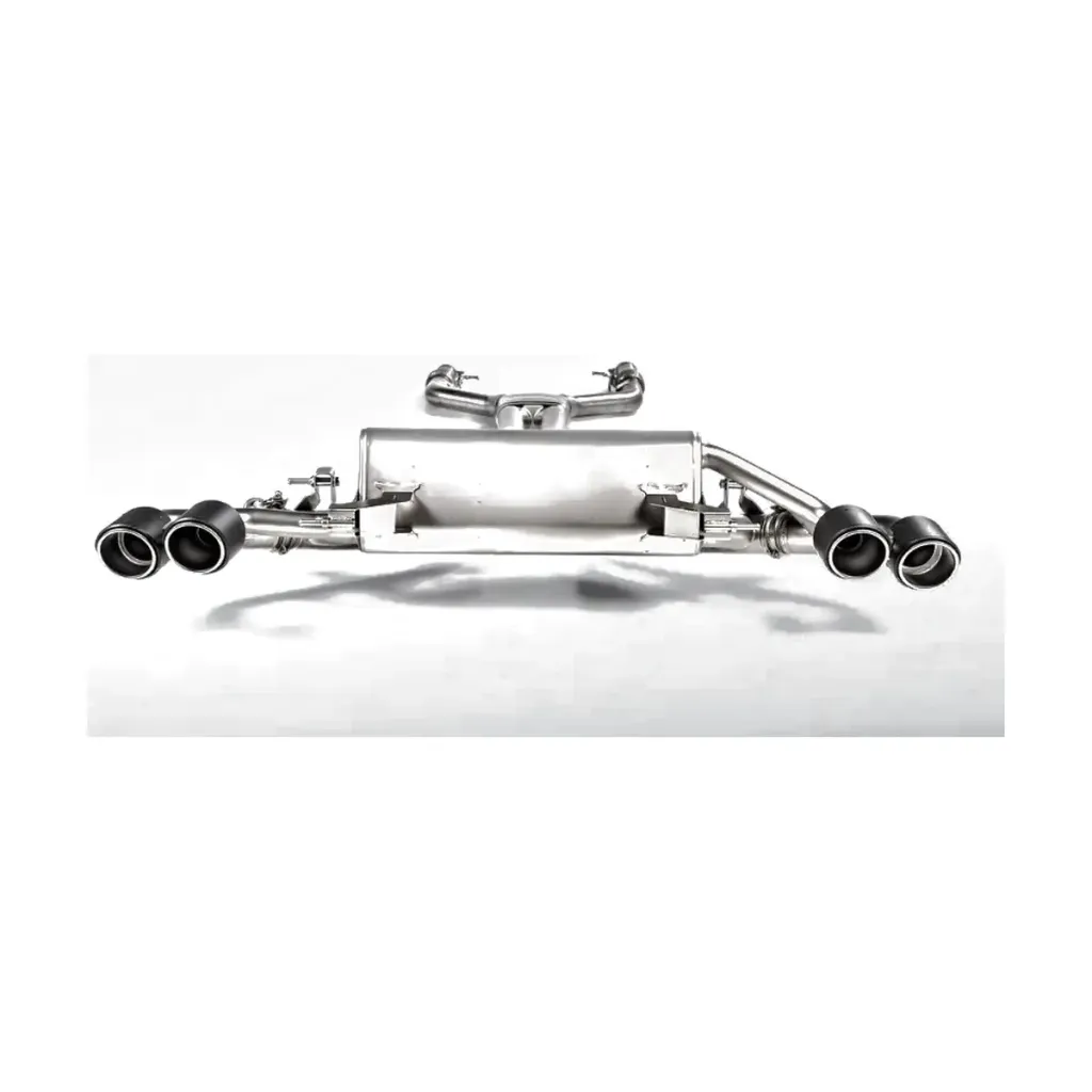 Link pipe Evolution Akrapovič de titanio para Alfa Romeo Giulia 952