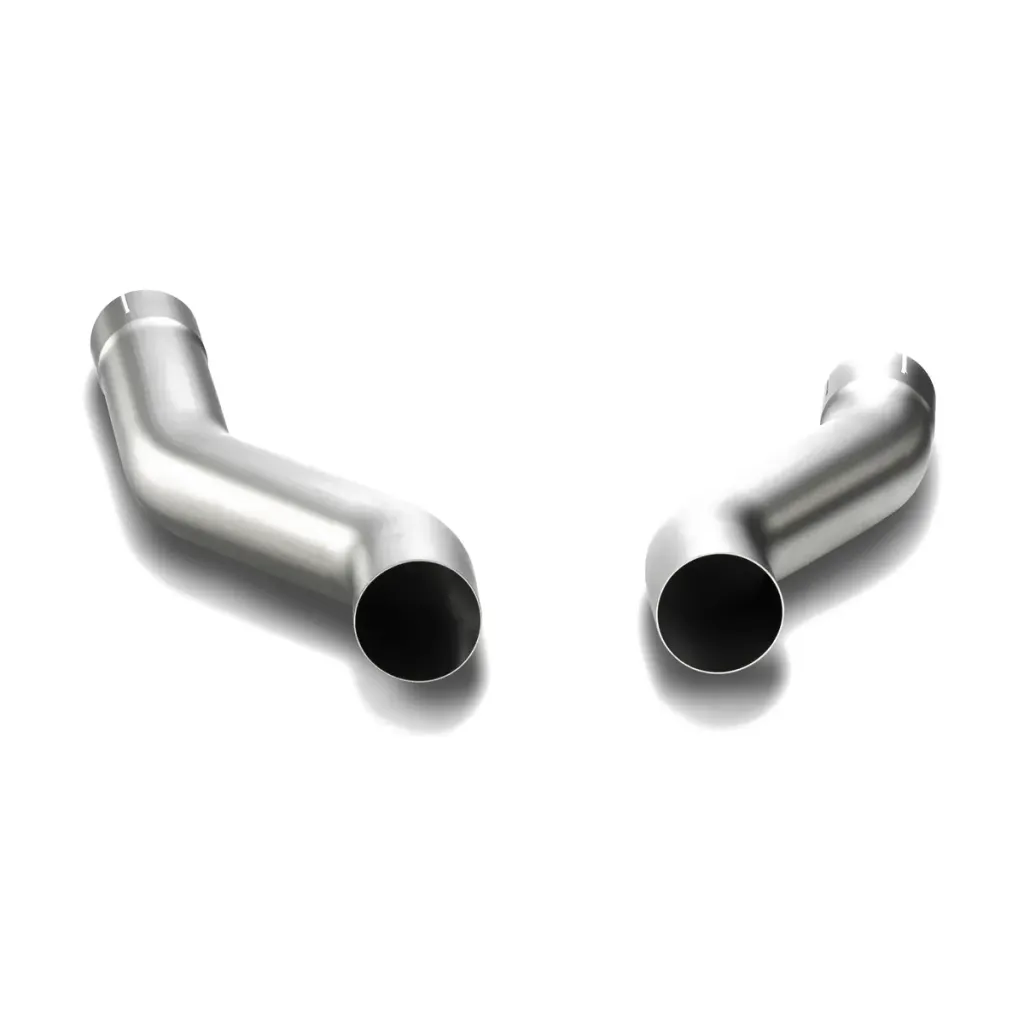 Link pipe S Version Akrapovič de titanio para Porsche Cayenne 958
